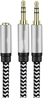 3.5mm Jack Microphone Headphone Audio Cable