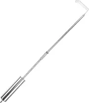 STOBAZA Metal Scraper Tool for Oven Ash Rake BBQ Ash Rake Charcoal Shovel Home Scraper