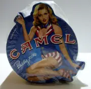 Pack of 120 Camel Cigarette Bar Coasters Featuring Betty XOXO 2004 Double Sided