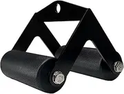 KORIKAHM Arm Wrestling Handles, Fat Armwresting Training Equipment LAT Pulldown Attachments D Handle, V Bar Cable Machine Attachments, Gym Handles for Forearm, Wrist Strength Training Equipment