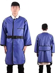 [KJIASDFE] Lead Vest Long Sleeved Lead Clothing Lightweight X-ray Shield X-ray Protective Lead Apron Dental Lab Apron for Lead Protection