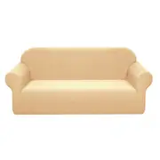 Waterproof Sofa Cover Elastic Sofa Cover Soft Solid Color Sofa Cover Stretch Slipcover Sofa Protector Cover -Khkai
