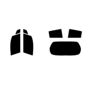 For Daewoo Matiz 5-door Hatchback 2009-16 Full Pre Cut Window Tint Kit Film Film