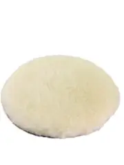 Lake Country 77-216 6" x .75 Prewashed white Lambswool pad