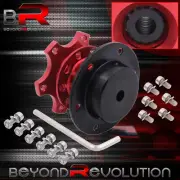 Competition Zero Play Style Quick Release Hub Adapter Steering Wheel Release Red (for: Daihatsu)
