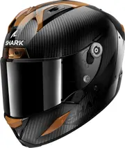 Shark Aeron Carbon Skin, full face helmet , color: Carbon/Black/Copper , size: XS