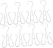 MUSISALY 20pcs Plastic Shoe Display Hooks Easy Install Drying Hangers for Home Shop Storage Lightweight Convenient for Organizing Footwear