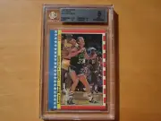 1987 Larry Bird FLEER STICKER #4 BGS 9 STUNNING INVESTMENT PIECE!