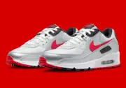 Nike Air Max 90 Icons Silver Bullet Red US 9-11
