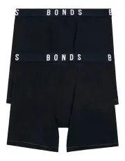 [Bonds] Originals Mid Trunk 2 Pack in Black