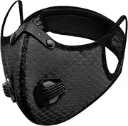 Daseeme Factory dect Selling Activated Carbon Outdoor Sports Riding dustproof and -smog with Filter Element Black