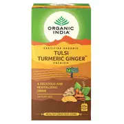 Organic India Tulsi Turmeric Ginger Tea Bags – Fresh, healthy organic delivery | Doorstep Organics