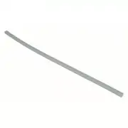 1/16" Thick Gray 2" x 24" Extra Strong High-Temperature Silicone Rubber Strip