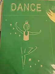 Chalk Couture Transfer/Stencil-Size B New Reusable Dance Like No One Is Watchin