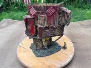 wh40k: Waste land siege hold, scratch built