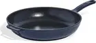 Made In Cookware - Enameled Cast Iron Skillet - Blue - Exceptional Heat Reten...