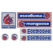 Mongoose - STICK EM UP decal set - Old school bmx