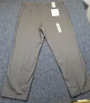 Dockers Pants Men's 38x30 Gray Classic Fit Easy Khaki Stretch Performance New