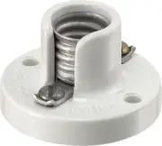 Leviton 10028-000 75W 125V Candelabra Base Keyless Incandescent Lampholder