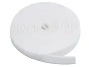 Hook & Loop Fastening Tape, 3/4-inch Wide, 5 yards/Roll - White
