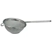 Browne Foodservice 9091 Fine Single-Mesh Strainer with 2.75 Bowl"