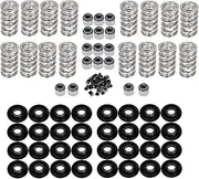 Car Dual Valve Spring Kit Steel Retainers for LS .660" 4.8 5.3 6.0 LS1 LS2 LS3 SK001