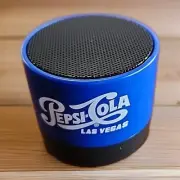 Pepsi-Cola Mini Wireless Speaker from Las Vegas Factory New / Blue White