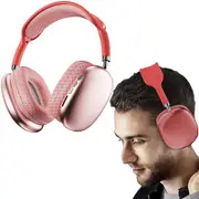 Wireless Gaming Headset P9 TWS Earphones Noise Reduction-Red