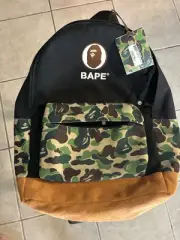 NWT - BAPE Backpack ABC Camo Ape Head Day Pack 2021 Release. Bathing Ape.