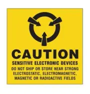 ESD 2x2 CAUTION Electrostatic Sensitive Devices Anti Static Warning 500 Labels