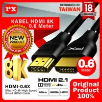 在飛比找蝦皮購物優惠-Px HDMI-0.6X HDMI 線 2.1 高速超高清 