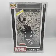 Marvel - Daredevil Funko Pop! Comic Book Cover with Case - Target Exclusive B&W