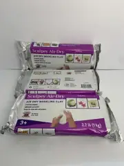 3-PACK Sculpey® Model Air® Air Dry Modeling Clay 2.2 lb