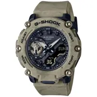 在飛比找momo購物網優惠-【CASIO 卡西歐】G-SHOCK 荒野沙漠樹脂錶帶礦物玻