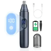 Nose Hair Trimmer for Men: Rechargeable Professional Painless Ear and Eyebrow...