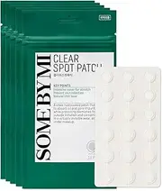 [SOME BY MI] 30 Days Miracle Clear Spot Patch - Pack of 5, 90 Counts, 2 Size(10mm 45Counts, 12mm 45Counts) - Invisible Hydrocolloid Skin Trouble and Pimple Patch with No Irritation - Korean Skin Care