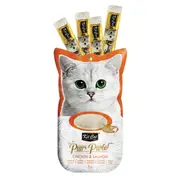 Purr Puree Chicken & Salmon Sachets Cat Treats - 40x15g