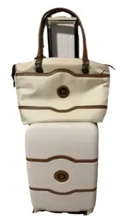 Delsey Paris Chatelet Air 2.0 Carry-On Plus Spinner with Chatelet Soft Tote Bag