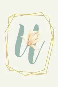 在飛比找博客來優惠-U: Floral Calligraphy Monogram