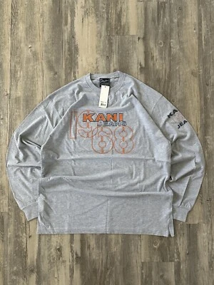Vintage 90s Karl Kani Jeans Long Sleeve Shirt Sz XL VTG RARE HIP-HOP NAS TUPAC