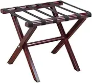 Luggage Rack Suitcase Stand Guest Room Foldable Suitcase Stand Solid Wood Hotel Bedroom Storage Rack Luggage Shelf Luggage Stand