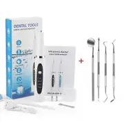 Ultrasonic Dental Scaler Irrigator Tartar Eliminator Teeth Whitening Stain Plaque Remover Dental Stone Removal Teeth Cleaner With tools