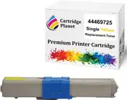 Yellow Compatible Toner Cartridge for OKI 44469725 (5,000 Pages) for OKI C510 C510dn C511dn C530 C530dn C531dn MC561 MC562dn MC562dnw