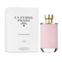 在飛比找蝦皮購物優惠-正版 PRADA LA FEMME 纓粉淑女女性淡香水(10