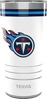 Tervis Traveler NFL Tennessee Titans - Arctic Triple Insulated Tumbler Travel Cup Keeps Drinks Cold & Hot, 24oz, Stainless Steel