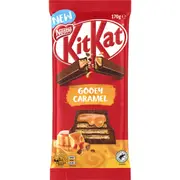 KitKat Gooey Caramel Milk Chocolate Block 170g
