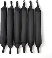 6PCS Lazy H Curler Set with Button Foam Rollers Big Wavy Curling Tube Foam H Curling Tool