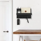 Wall Mounted Storage Rack Creative Clothes Hanger Crafts Key Rack Coat