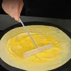 Stainless Steel Crepes Spreader Professional Pancake Spatula Cooking