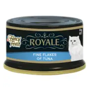 Fancy Feast Royale Wet Cat Food Fine Flakes Tuna 85g x 24